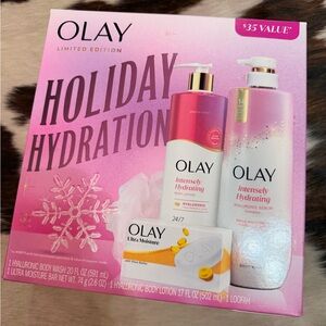 OLAY Pink and White Hydration Set